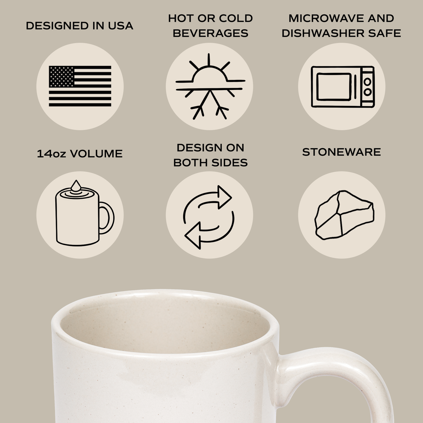 Relax, Girl Stoneware Coffee Mug - Home Decor & Gifts