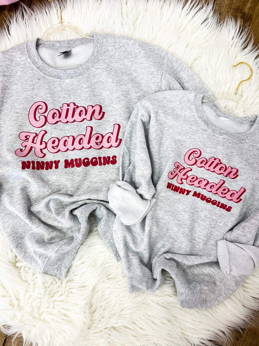 Youth Cotton Headed Ninny Muggins Fleece Sweatshirt